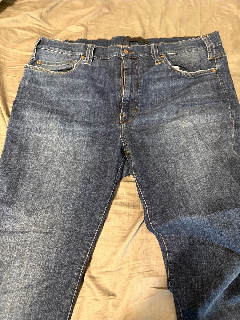 Joe's Jeans Men's Straight Leg Mid-Dark Blue Denim
